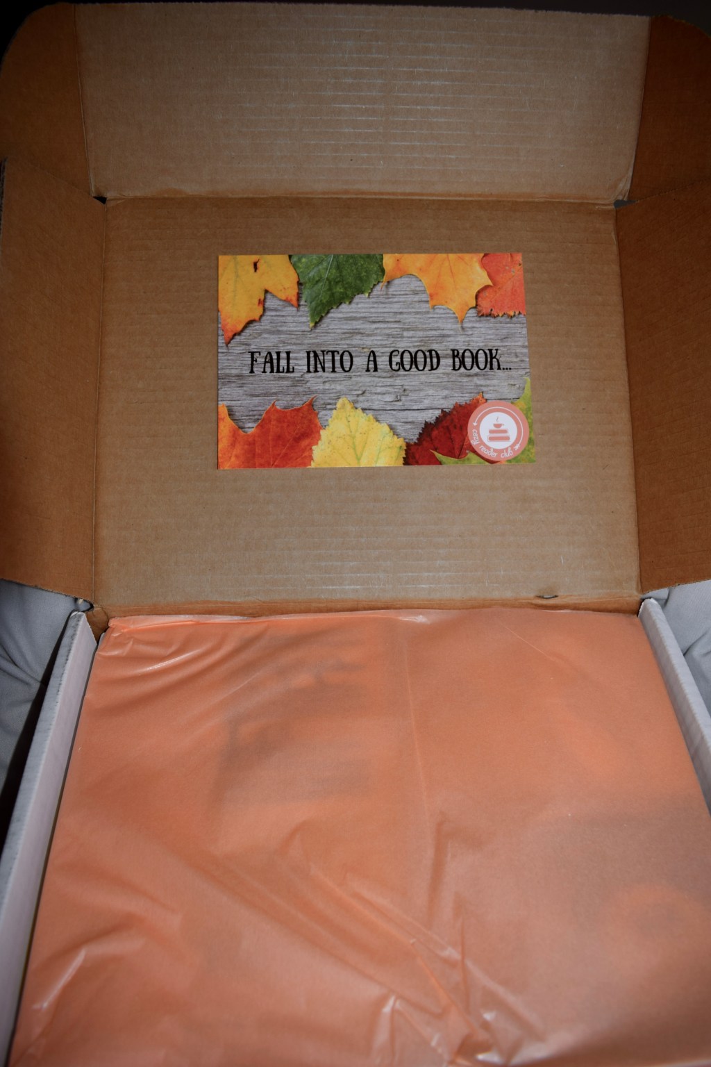 Cozy Reader Club: September&nbsp;Unboxing